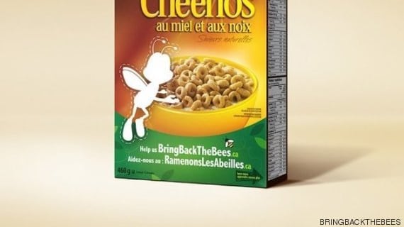 L'azienda dei Cheerios cancella l'ape Buzz dalle confezioni