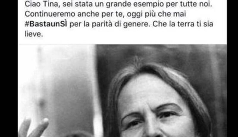 Tina Anselmi gaffe