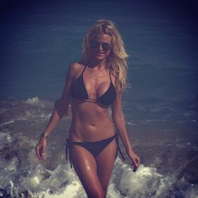 Victoria Silvstedt: sexy in palestra prima della prova bikini 19