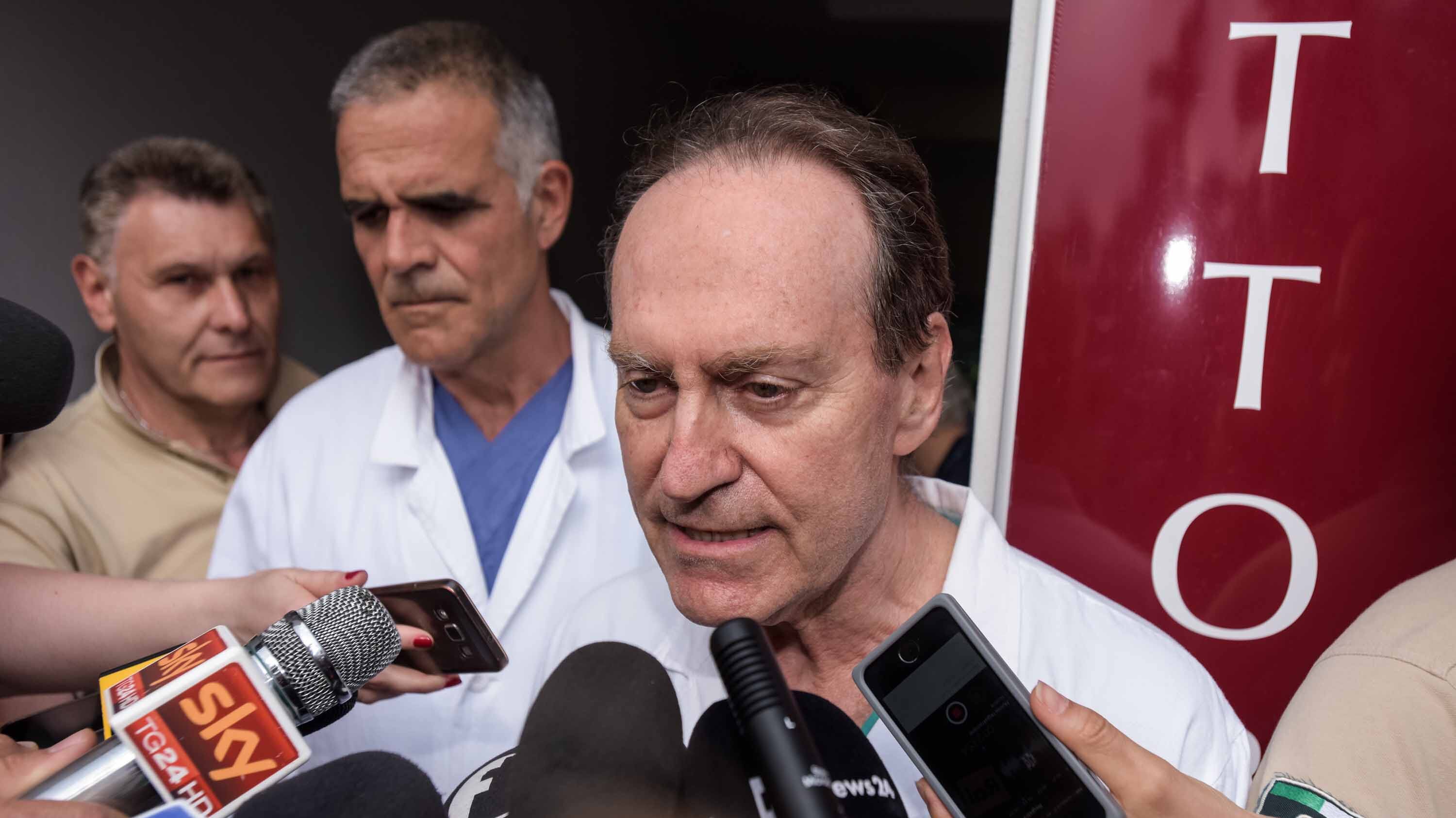 Tra due giorni già in camera. "Un mese e ritornerà nuovo"