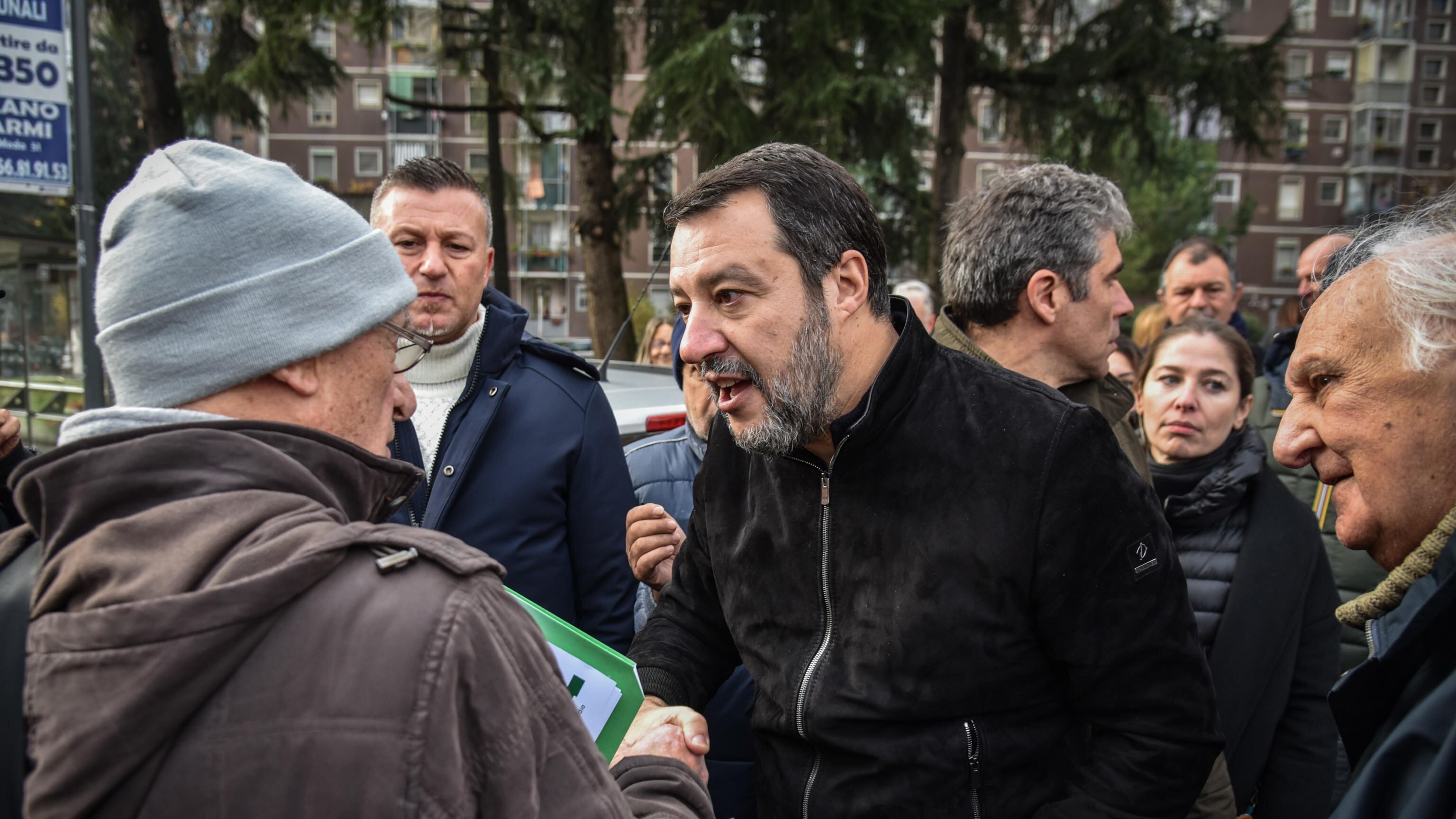 I lavori al Gratosoglio. E Salvini da ministro promette un Piano casa