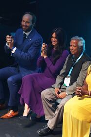Meghan Markle affascinante in viola: foto 6