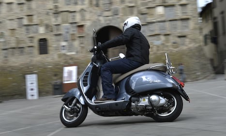 Prova Vespa 300 Gts ABS 8