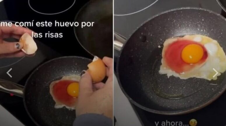 L'orrore in diretta. Mangia un "uovo rosso". Ecco che fine ha fatto