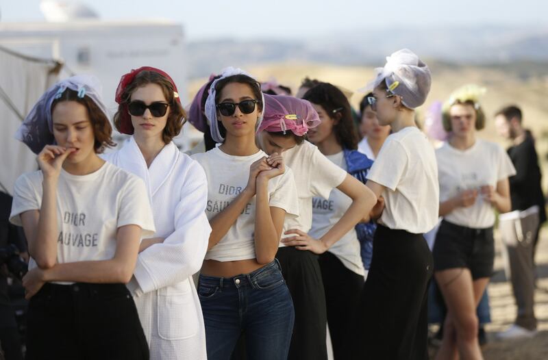 Dior Cruise 2018: la sfilata nel deserto 12