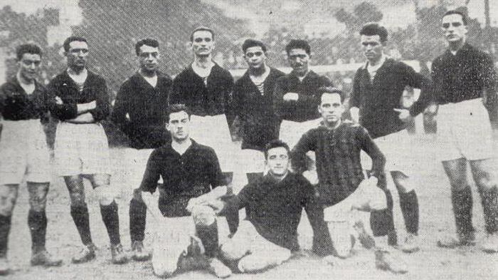 Un giorno da tifoso del Milan di 100 anni fa