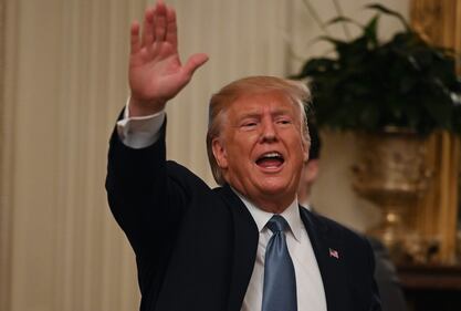 Donald Trump parla al 2019 Young Black Leadership Summit 4