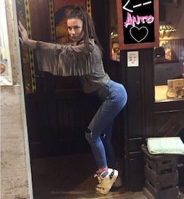 Antonella Mosetti sexy in biancheria intima 8