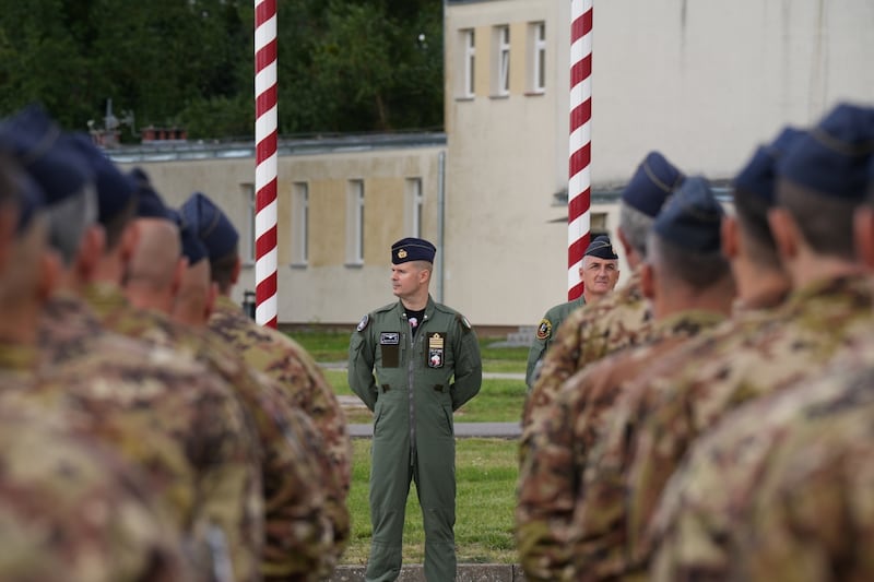 Cerimonia di rientro della Polonia dalla Task Force Air 4th Wing 3
