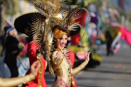 Nizza: ecco la parata carnevalesca  9
