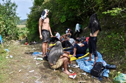 I migranti bloccati in Bosnia 7