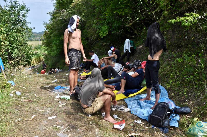 I migranti bloccati in Bosnia 7