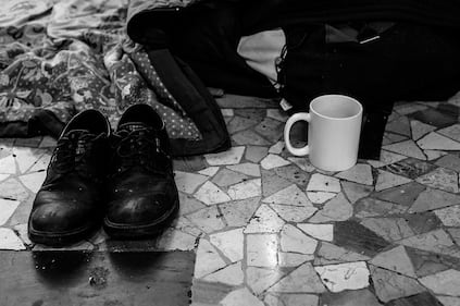 Clochard all'ombra del Duomo 5