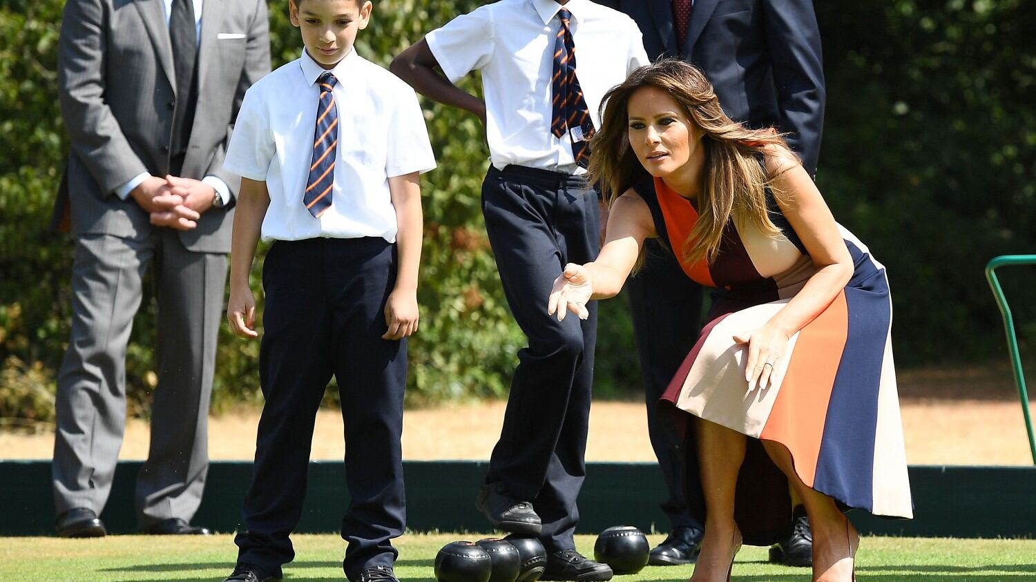 I genitori di Melania americani per la legge che Trump non vuole