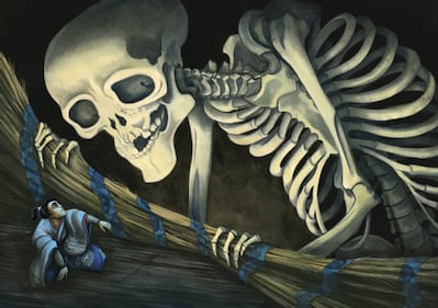 Le "Storie di fantasmi del Giappone" illustrate da Benjamin Lacombe 5