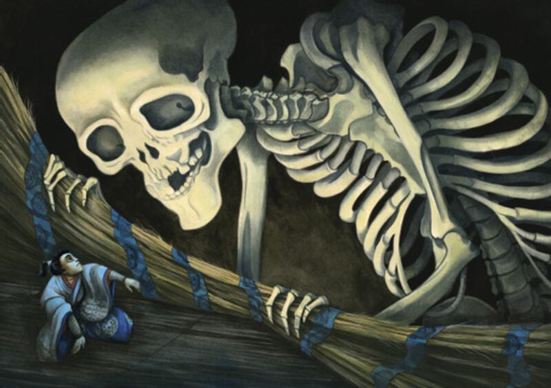 Le "Storie di fantasmi del Giappone" illustrate da Benjamin Lacombe 5