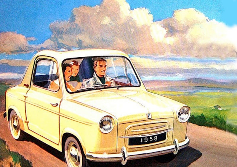 La Acma in un manifesto illustrato degli anni Cinquanta