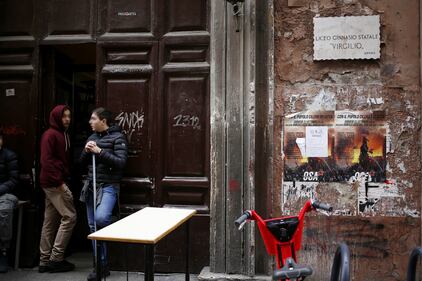 Michela Murgia al liceo Virgilio occupato 4