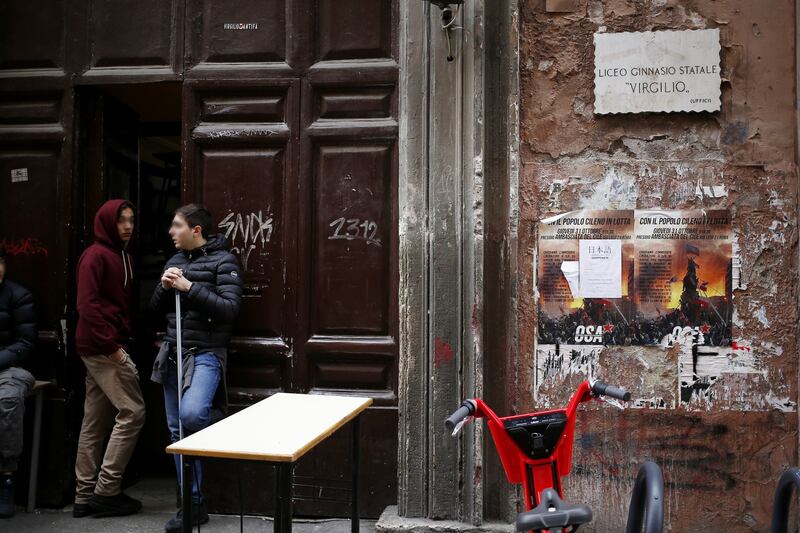 Michela Murgia al liceo Virgilio occupato 4