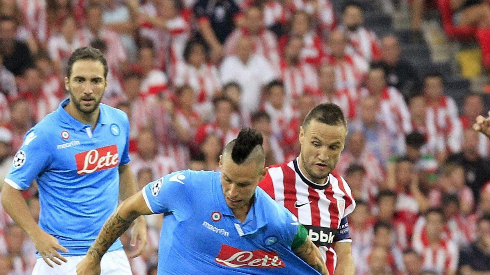Champions, il miracolo lo fa San Mames Napoli all'inferno