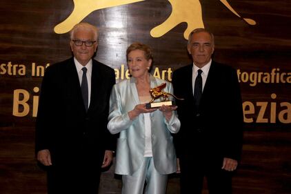 Julie Andrews riceve il leone d'oro alla carriera  8