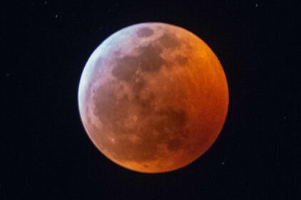 Super Luna Rossa, le immagini dell'eclissi da tutto il mondo 6