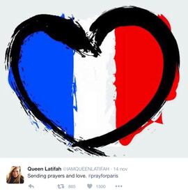 Attentati di Parigi: la reazione dei VIP su Twitter 37