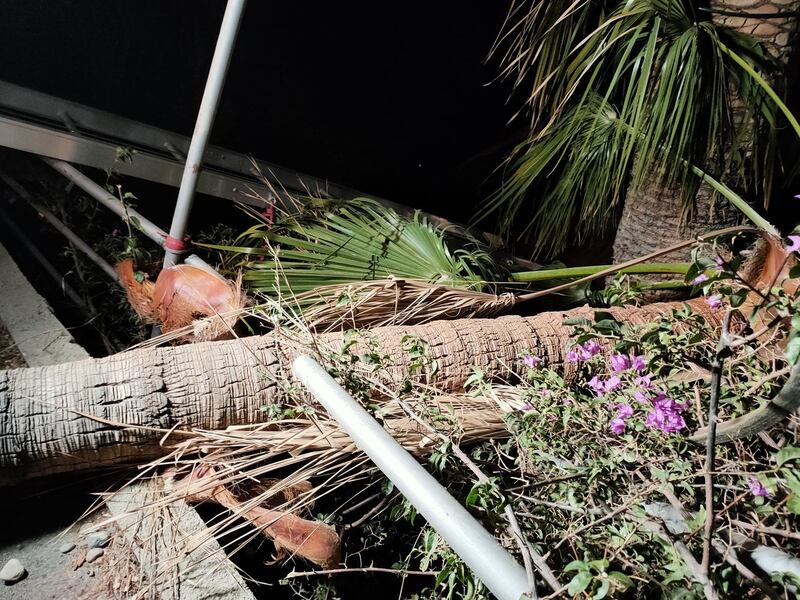Crolla parete rocciosa su vecchia Aurelia, paura a Ventimiglia 1