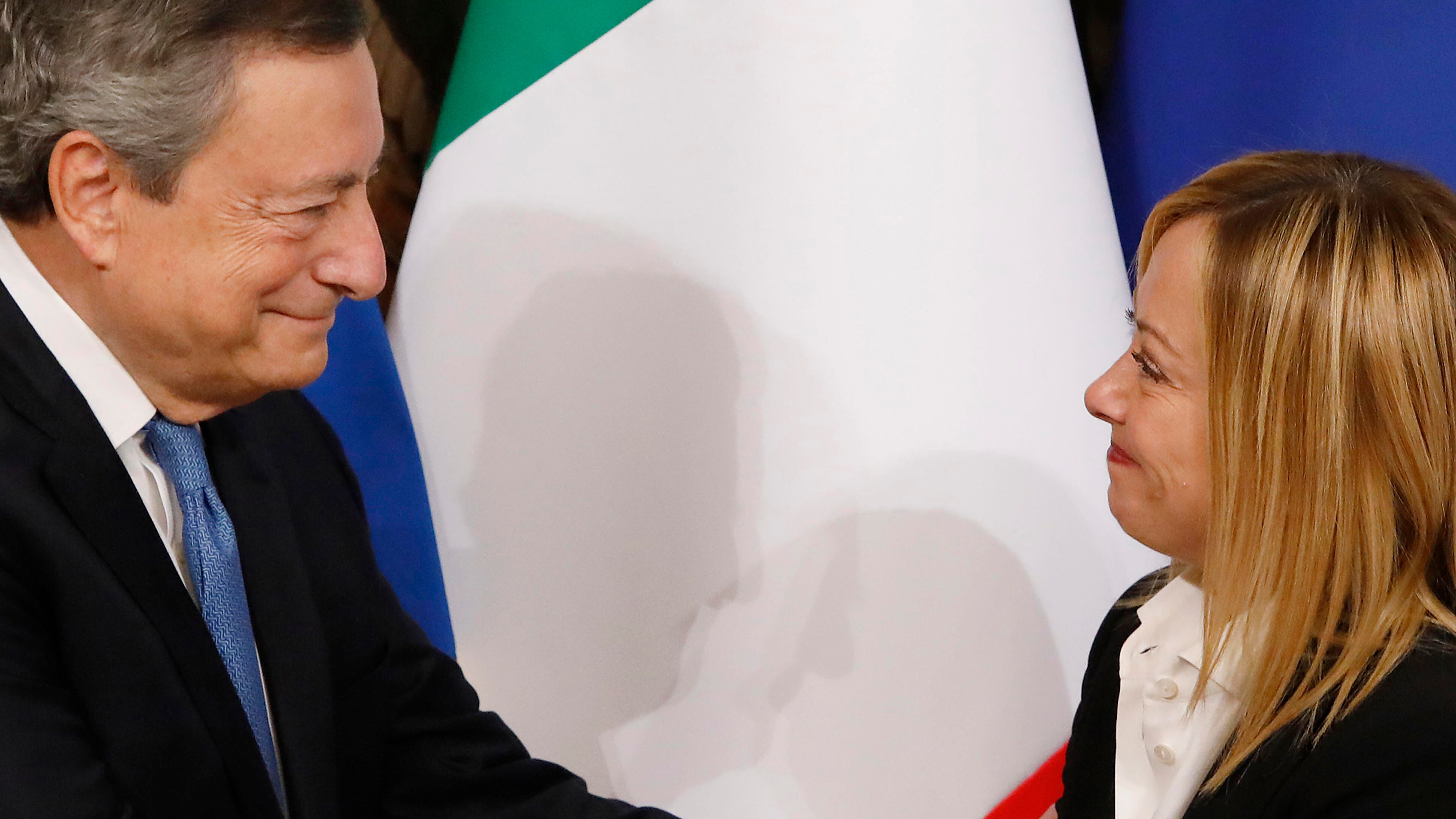 Draghi è un "alleato" di Giorgia Meloni