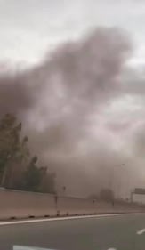 Taranto, tornado alza le polveri di minerale dell'acciaieria 3