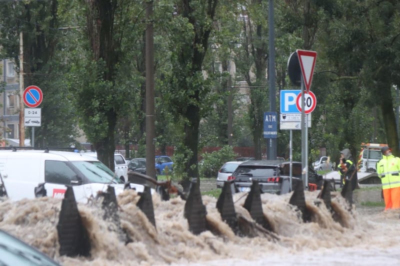 Milano maltempo 7