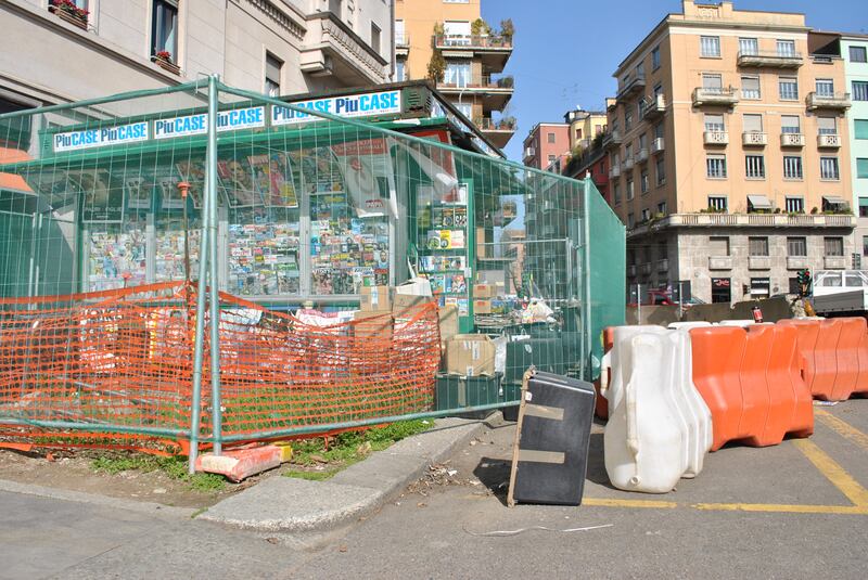 I lavori per la M4 di Milano 4