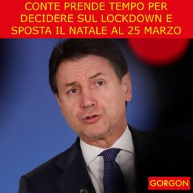 Ecco la satira del giorno. Conte prende tempo sul Natale 1