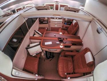 La suite in volo da 14mila euro 6