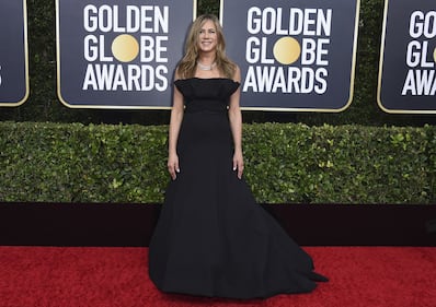 Brad Pitt e Jennifer Aniston ai Golden Globes 2020: foto 8