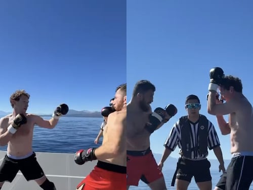 Zuckerberg contro il campione Ufc: combattimento sull’acqua contro Merab Dvalishvili