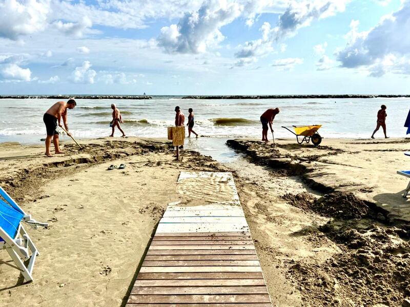 Maltempo e disagi in Romagna 1