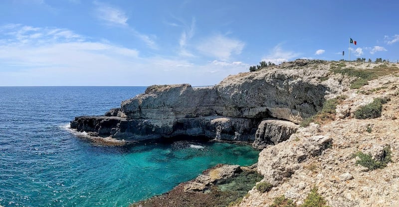 Punta Ristula, da cui prende il nome il personaggio di Aristula
