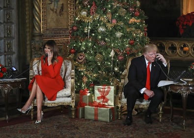  Melania Trump, Natale ironico sui social 21