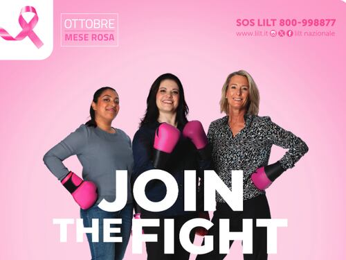 Prevenzione cancro al seno, ad ottobre torna 'Nasto rosa' di Lilt