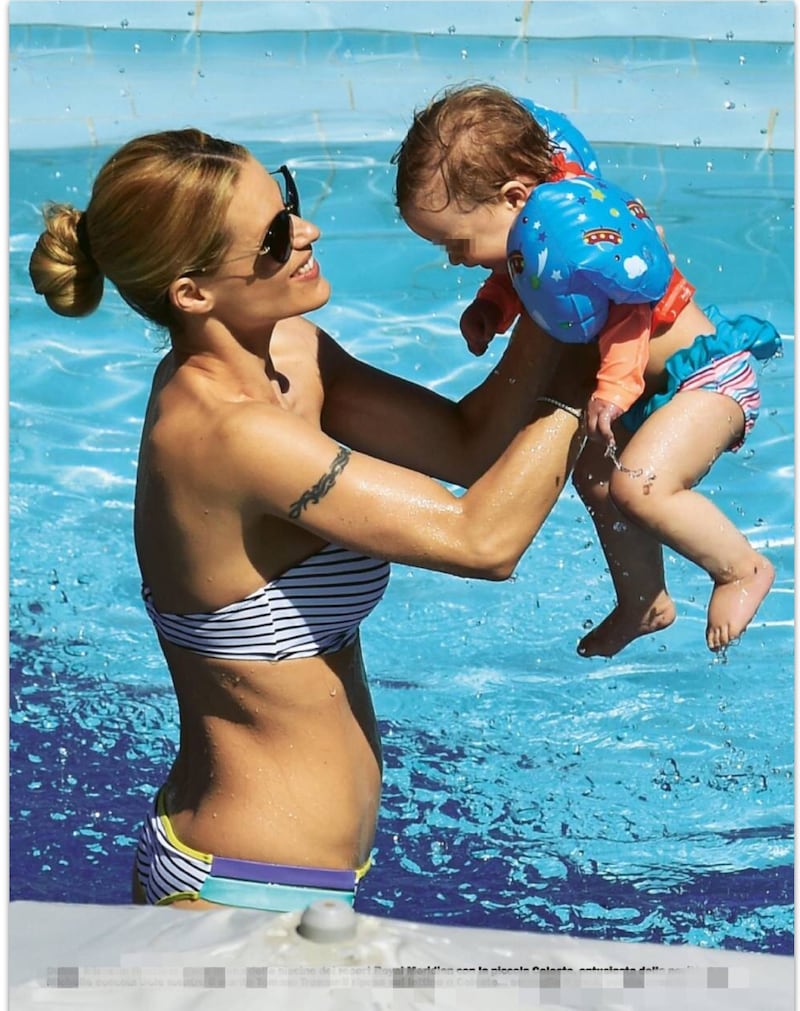 Michelle Hunziker, vacanza in famiglia 3