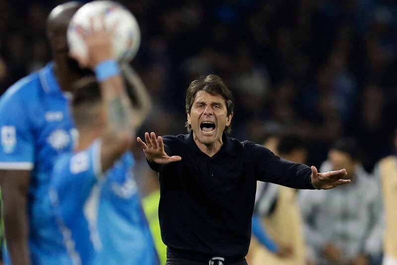 Napoli Genoa Conte