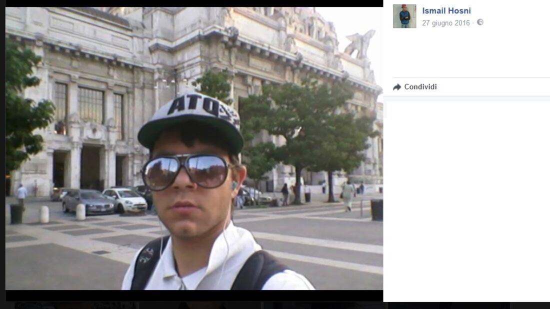 Hosni pubblicava su Facebook “in chiaro”, ma nessuno lo ha visto