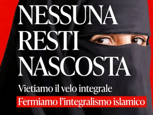 “Nessuna resti nascosta”. Al via la campagna di FdI a tutela delle donne contro l’integralismo islamico