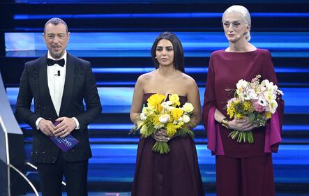 Sanremo, tutte le immagini della seconda serata all'Ariston 1