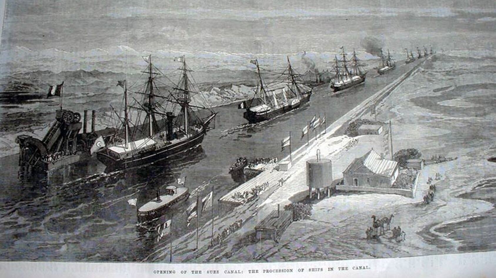 Suez, Cairo e Roma e i 150 anni di storia che hanno cambiato il Mediterraneo
