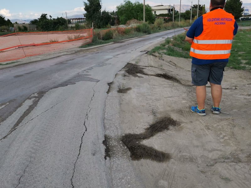 In Terra dei fuochi con il drone dei volontari 2