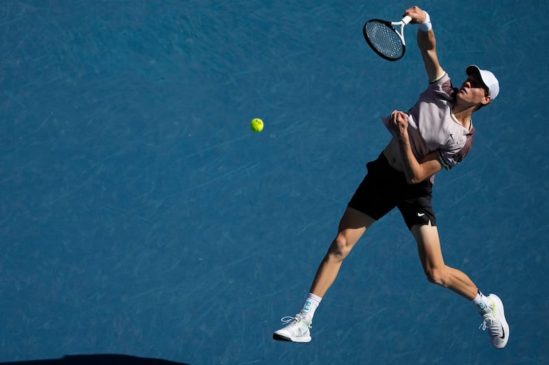 Jannik Sinner vola in finale agli Australian Open: le immagini più belle del match contro Djokovic 9