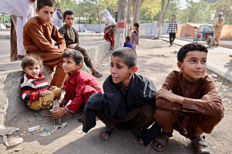 Tra gli sfollati a Kabul 4