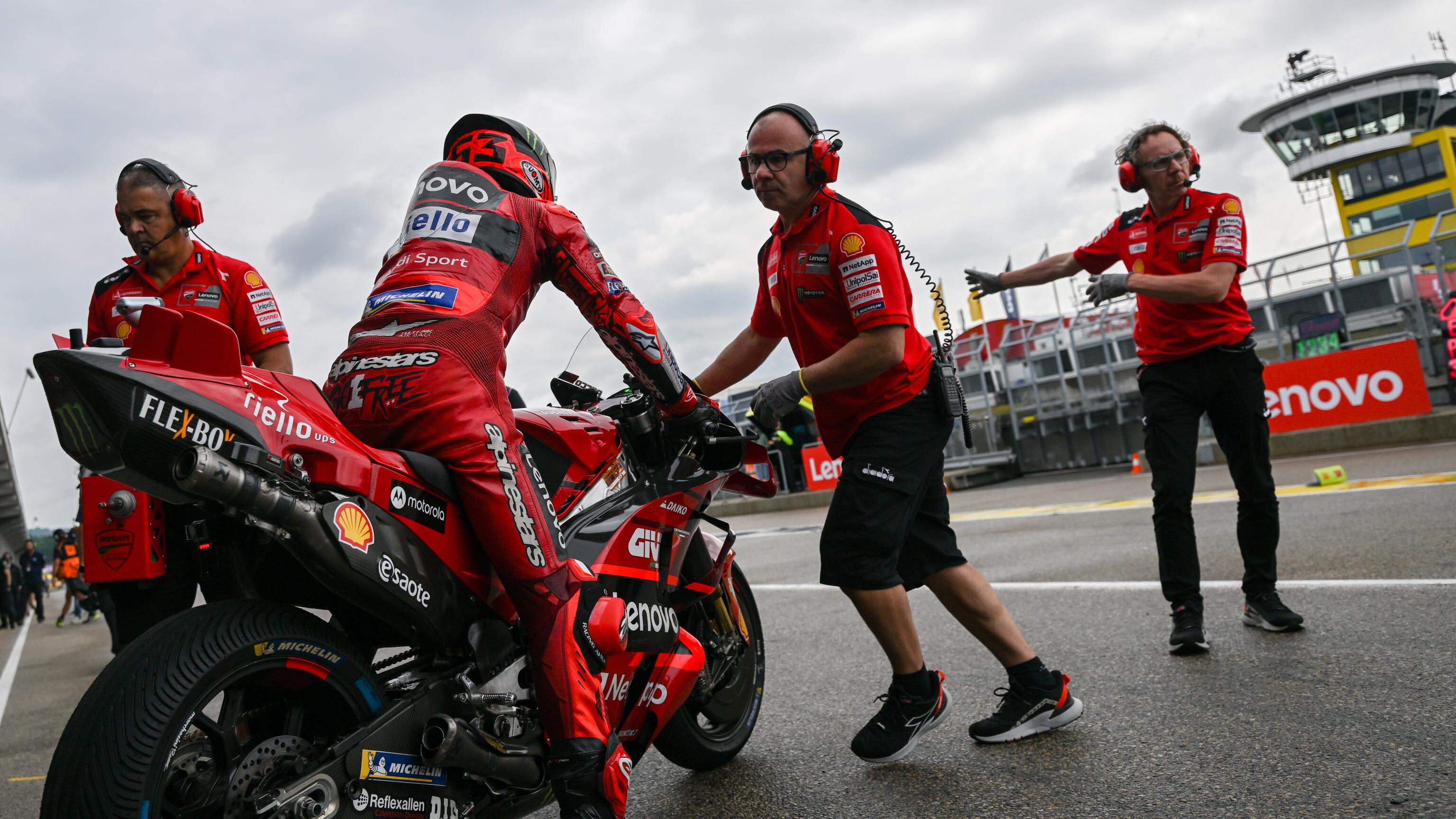 MotoGP Germania: a Bagnaia la pole e a Martin la Sprint Race
